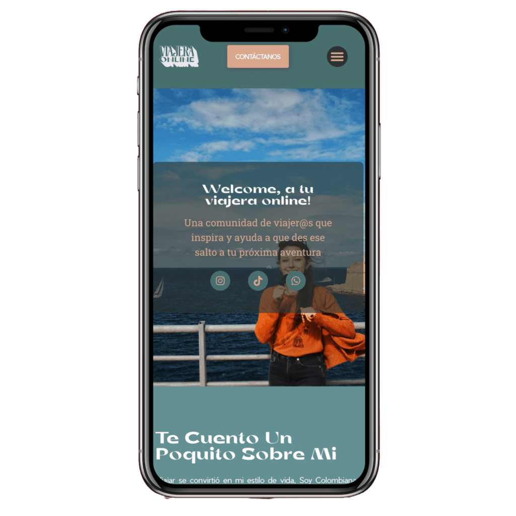 viajera phone responsive